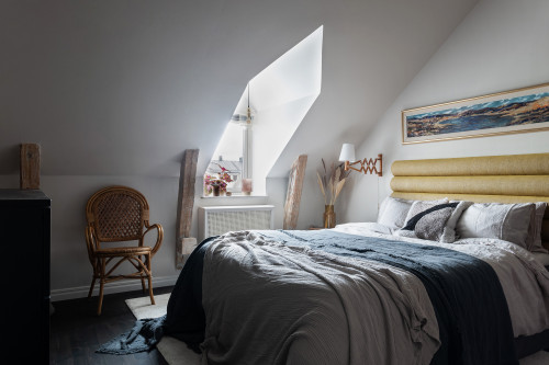 Colorful Attic Apartment