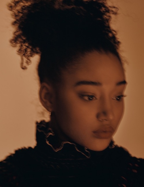 celebritiesofcolor: Amandla Stenberg for Interview Magazine