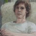ydrorh:Young Man in Grey Shirt, 2020, Oil on canvas, 70x50 cmwww.yisraeldrorhemed.com