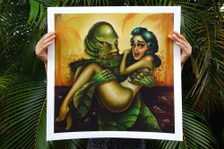 insidetheposter:Creature print by Tatiana Suarez CLICK HERE For On Sale Details