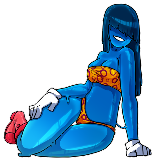 arlymone:  Macline Mega Post - all drawn by yours truely  sexy sexy goo girl~ < |D’‘‘