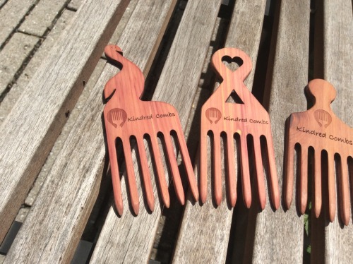 Wooden Afro Picks by Kindred Combs on EtsyThe Aromatic Red Collection will be restocked with just a 