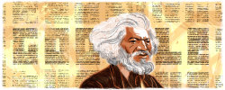 superheroesincolor: Celebrating Frederick Douglass Art by Richie Pope   Frederick Douglass, a former slave and eminent human rights leader in the abolition movement, was the first black citizen to hold a high U.S. government rank. Abolitionist leader