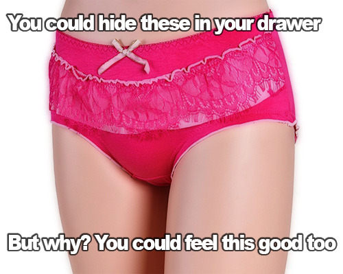 cicistories:  A friend of mine hides his panties heavily and wears them at random