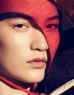 rarnon:  Mona Matsuoka for Vogue China January
