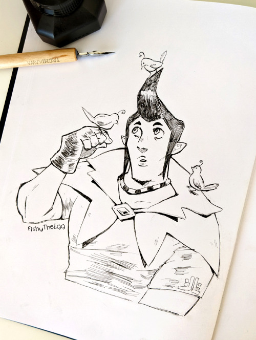 Linktober Day 1: Bird
