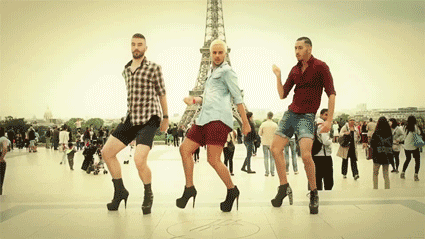 submissivefeminist:  imwithkanye:  Men In Heels. This video is probably the greatest