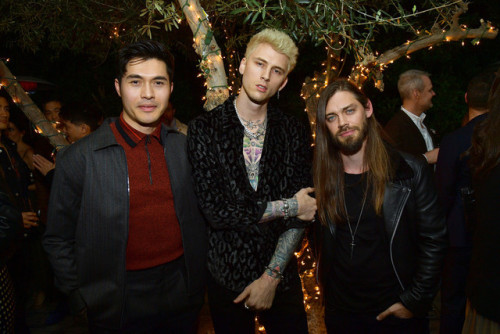 Tom Payne is seen as Vanity Fair and L'Oréal Paris Celebrate New Hollywood on February 19, 20