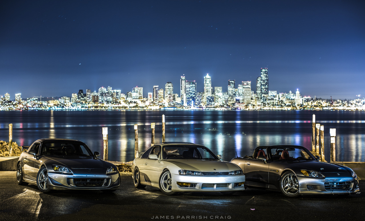 tougetough:  Had a nice cruise down to Alki beach the other night with some S2K tracking