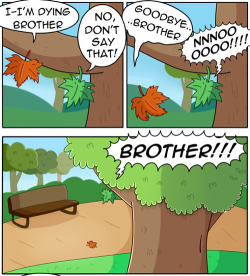 theodd1sout:  Don’t leaf me.Facebook TwitterWebsite