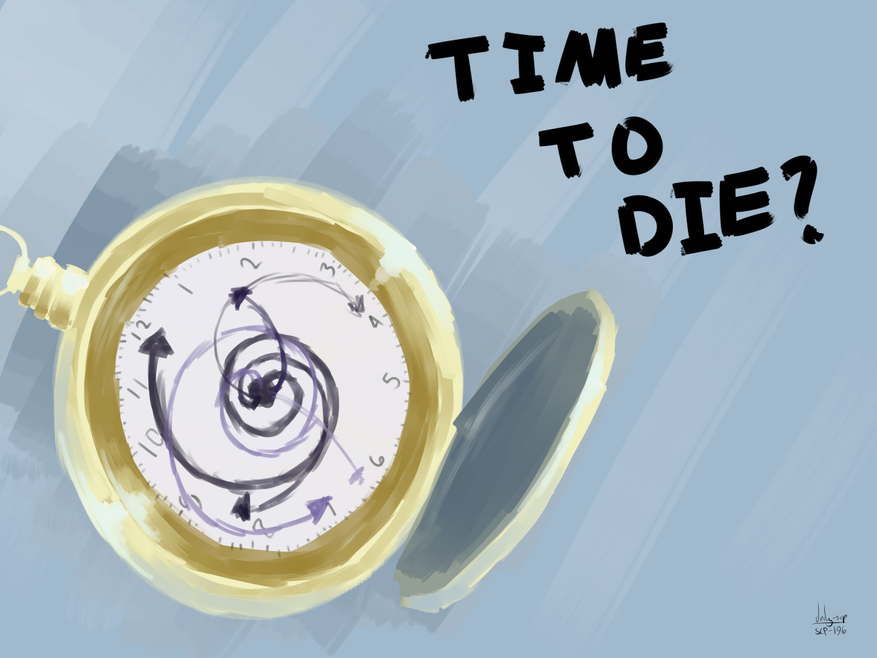 Daily Scp Art 4 4 15 Scp196 Time Paradox Scp 196 Appears To
