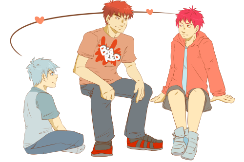 appendorange:so i have this problem. i actually like shipping kagami with different people (akashi