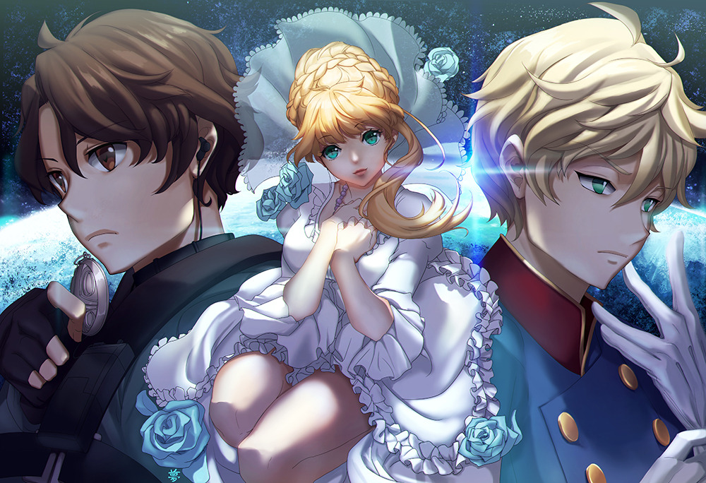 lu-cid-sky:  WIP Shots of my Heavens Fall - A/Z Piece!CLIP and PSCS6 per usual. Lets