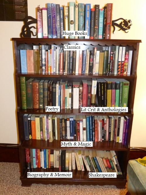 riddlerose: &ldquo;The System&rdquo; People occasionally ask me how I organize my books. &nb