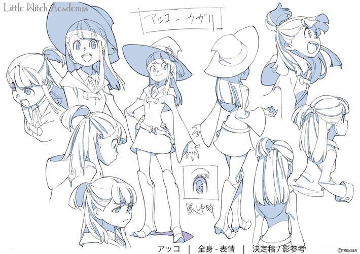 ca-tsuka:  A little post to celebrate the success of Little Witch Academia 2 project