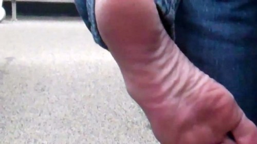 jennsummers50:  Me shopping after leaving my shoes in the car.  I also have several videos of myself shopping while my feet are completely covered in cum.  In fact, I’ve got a brand new one that’s being released this week and it is by far the most