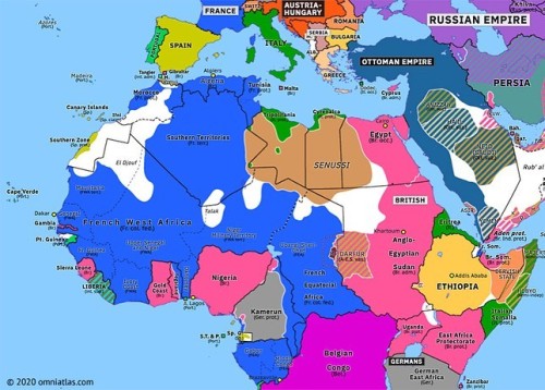 NEW MAP: Northern Africa 1914: Ottoman Entry into WWI (29 October 1914) omniatlas.com/maps/n