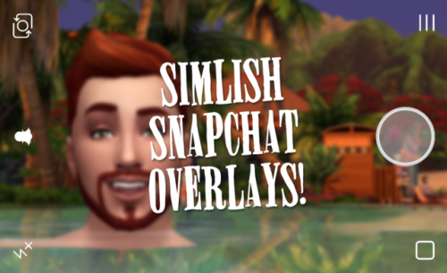 SIMLISH SNAPCHAT OVERLAYSHere we have a rather basic set of two PSD’s one portrait and one landscape