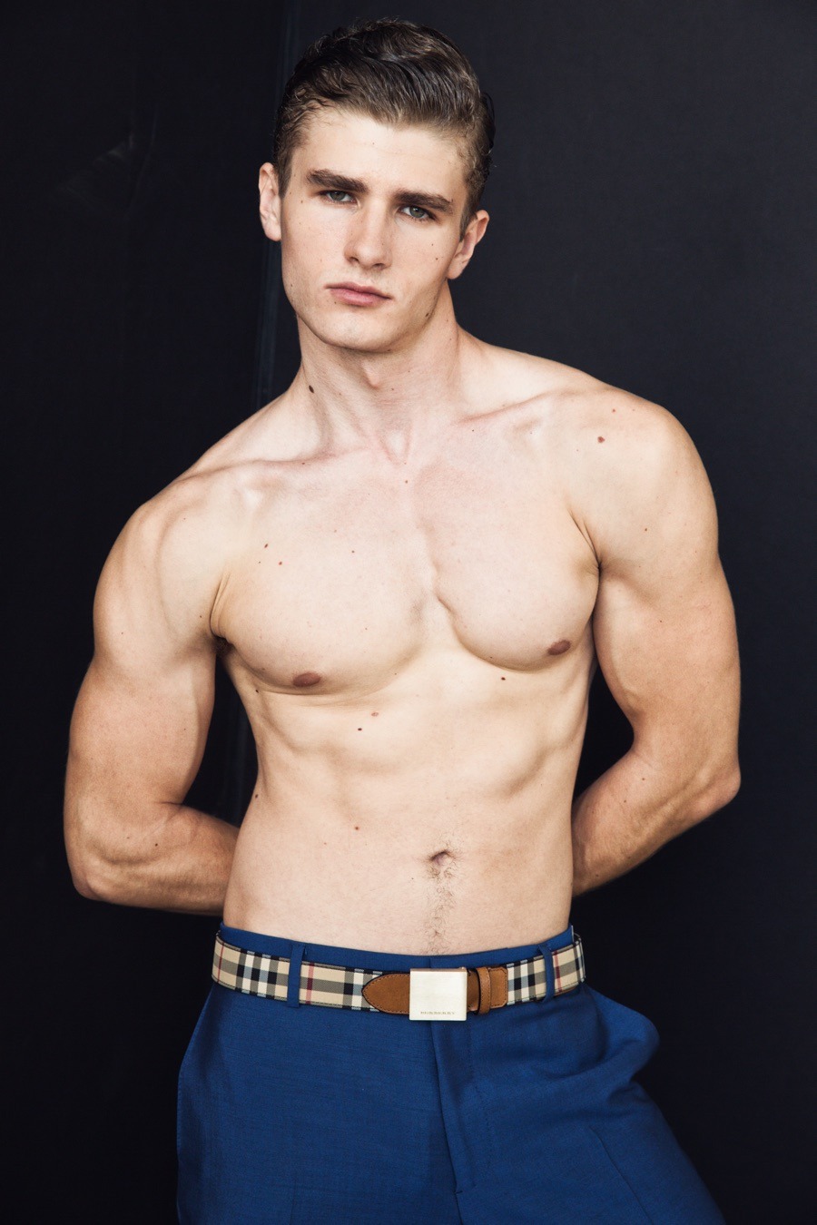 grdominantmaster:  Fashion model Igor Kolomiyets nude for your eyes;)