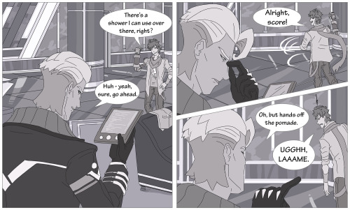Here Are The Tricky Dialogue Comic Bits For My Chai-tentatively-joins-Vandelay AU -- There Are So Many