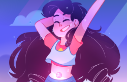 mob10:  A rare full colored pic ft. Stevonnie! Support me on Patreon to get previews of upcoming drawings! 