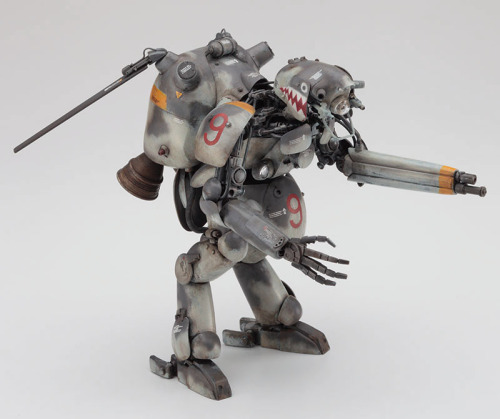 rocketumbl:  Hasegawa  Ma.K. 1/20 Vega/Altairハセガワ マシーネンクリーガー1/20 月面/宇宙用ヒューマノイド型無人邀撃機ベガ/アルタイル
