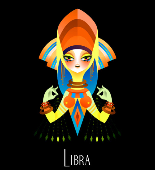 awesomedigitalart:  Zodiac Signs 2 by Hyaku
