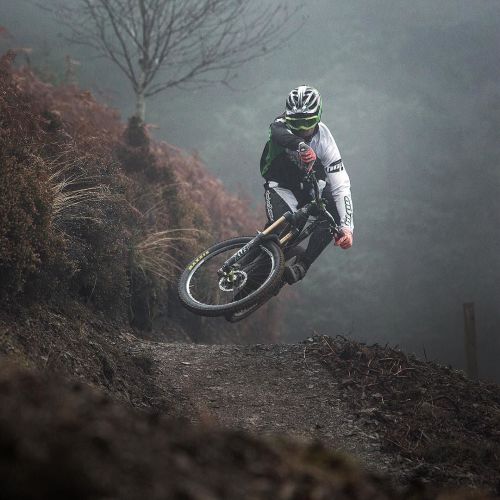 hopetech:  Those cold misty, drizzly rides often turn into the best. Image @jacobgibbinsphoto  #hope