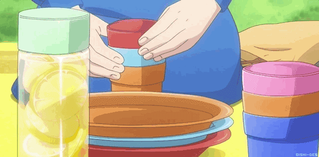 Oishii~desu ‣ Anime Food — Lemonade - Cardcaptor Sakura Clear Card ep5