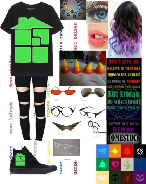 Homestuck Ends 4-13-16 By Faygoman Featuring Lens Glasses Liked On Polyvore