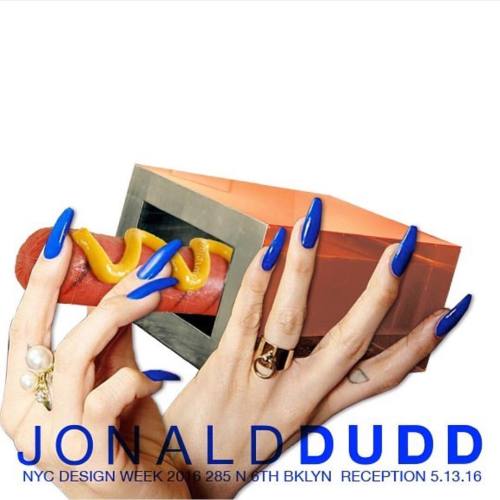 El Capitan by #FlossGloss is the official color of @jonald.dudd NYC Design Week which makes me the (