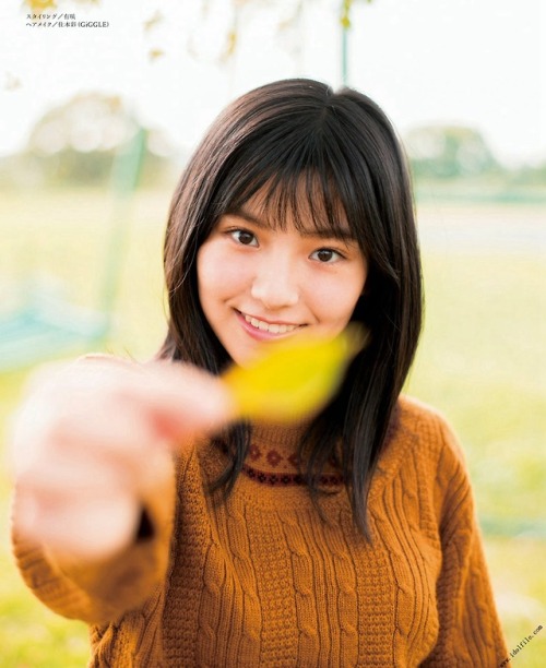 oshibook: Goto Rara (SKE48)  BUBKA 2018 No.02 reblogged with tintum.