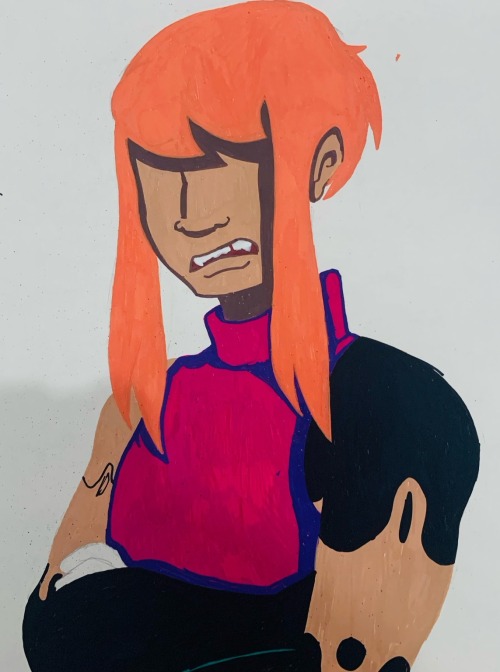 More Of My Inkmoon Oc But One With Unfinished Angst And One In Caines Outfit From The Digital Circus.