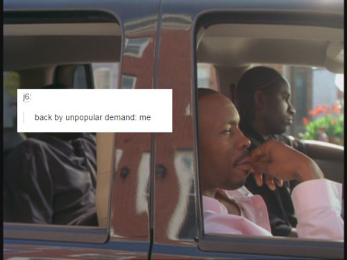 XXX queerparisgeller:  The Wire + text post meme photo