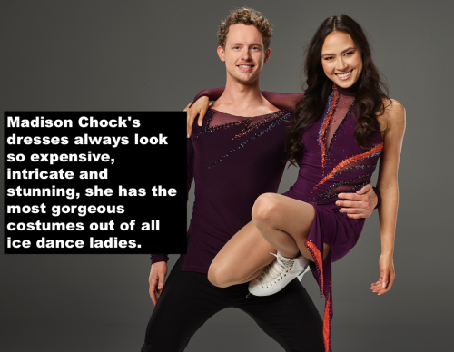 figureskating-confessions: “Madison Chock’s dresses always look so expensive, intricate 