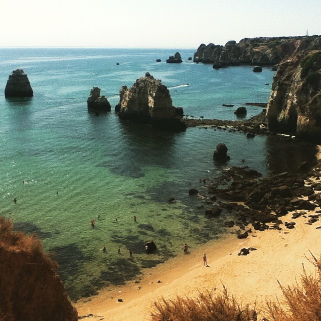 brownbolloshit:  Paradísio #beach #ocean #sun #lagos  (em Praia Do Pinhão - Lagos)