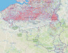 The difference in love for cycling between Flanders and Wallonia.