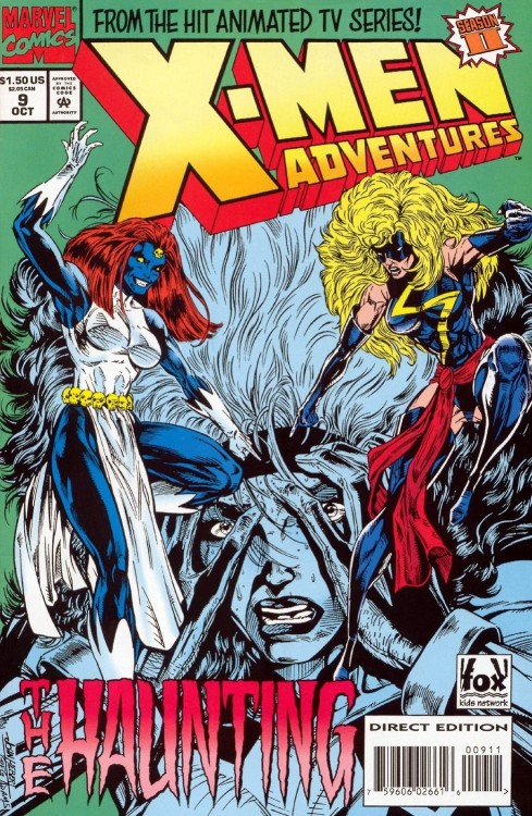 X-Men Adventures Season 2 #9 cover. 1994. Art by John Hebert and Greg Adams.