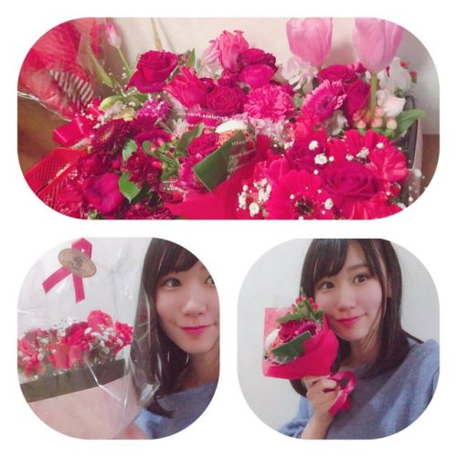 NGT48情報botさんのツイート: 【フォトログ】#佐藤海里 02/13 t.co/iscHXPvhAY ❁お花❁を頂きました！！ ありがとうございます‍♀️ 玄関に全部飾ら