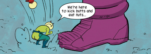 The Unbeatable Squirrel Girl #4“Galactus! I’m Squirrel Girl! This is my friend Tippy-Toe!!”