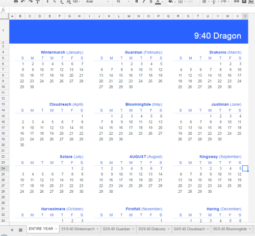 oswald-the-mage:  dawriting:  livinginthedas:   Dragon Age Calendar Spreadsheet Hello everyone! So y