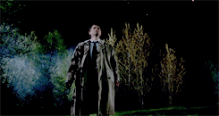 carelessdean:supernatural meme: three angels [1/3] → Castiel Angels are warriors of God. I’m a soldi