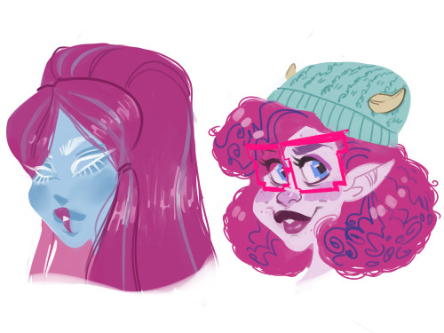 polochka:some sketches of Monster High~