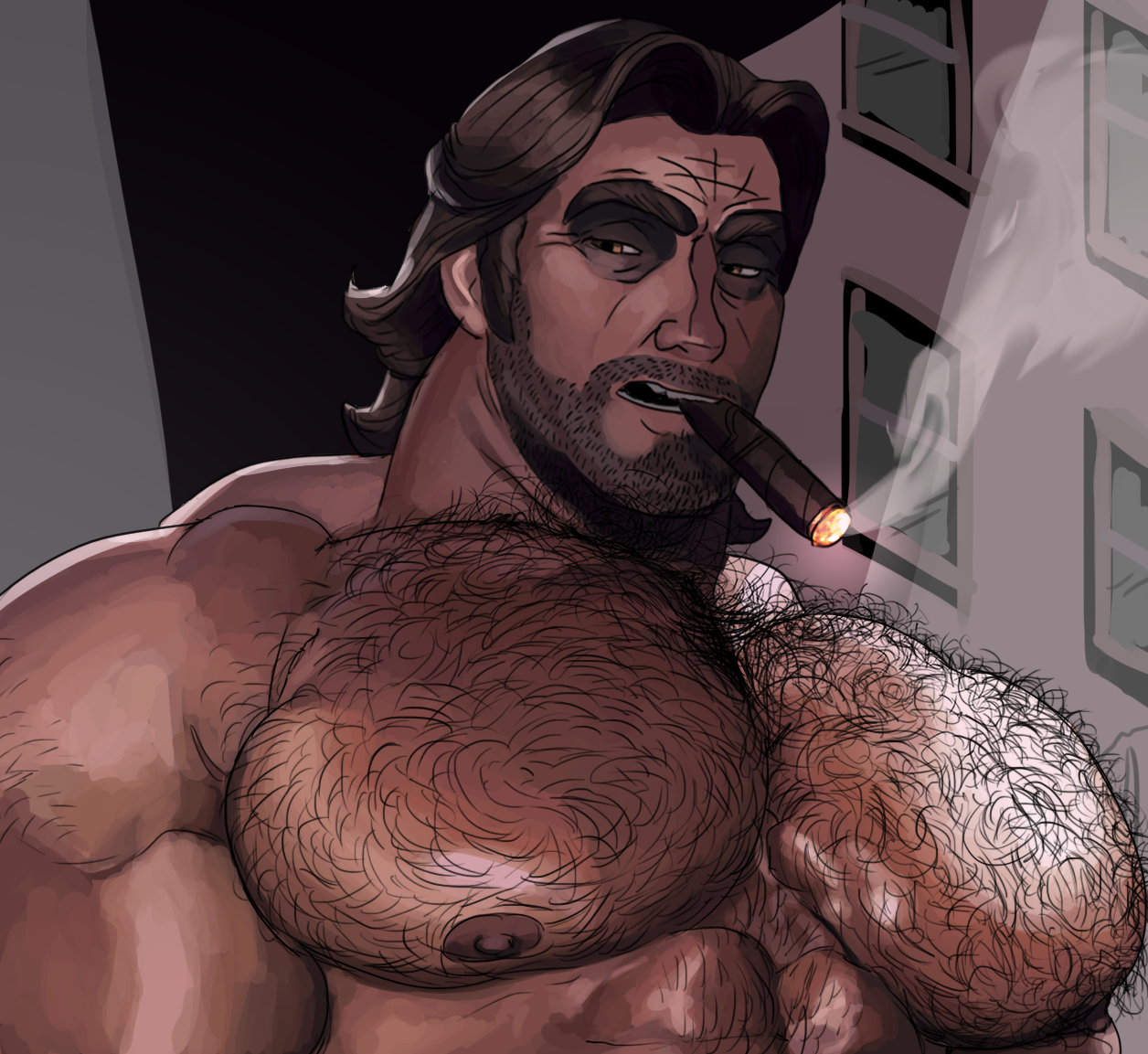 sarah-borrows:  My thirst for a huge hairy Bigby still exists. I didnâ€™t even