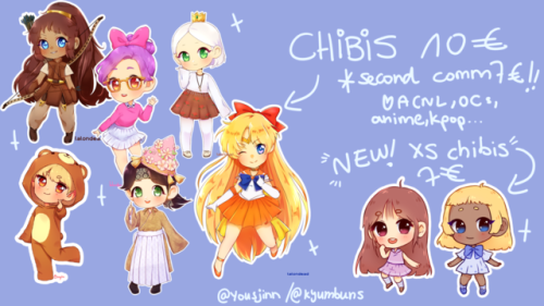 ☆Hello hello!~My commissions are always open! I’m kind of in need of some money right now so I