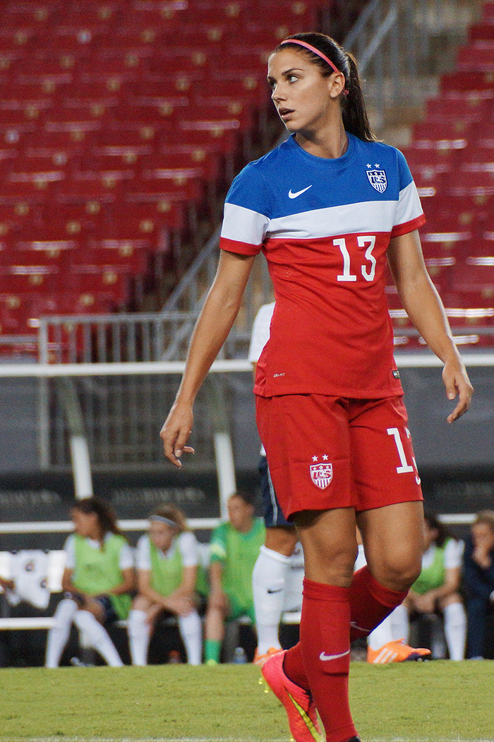 ipattycake:  USWNT vs. France @ Tampa, FL on June 14th, 2014 If you’re going to