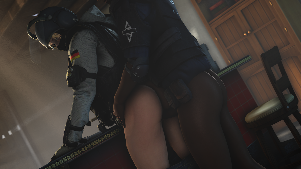 dinoboy555: IQ Fucked From Behind During An Operation I dont play siege all to often.