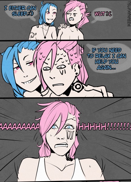 Follow me for more Lol stuff!!  Facebook   Deviantart ————————– One night with Vi xDD I tried to do something funny but I ended with sad stuff again D: I missed Vi and Cait so much ;_; and I spent