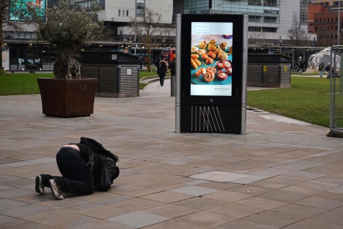 Piccadilly Gardens, Manchester.