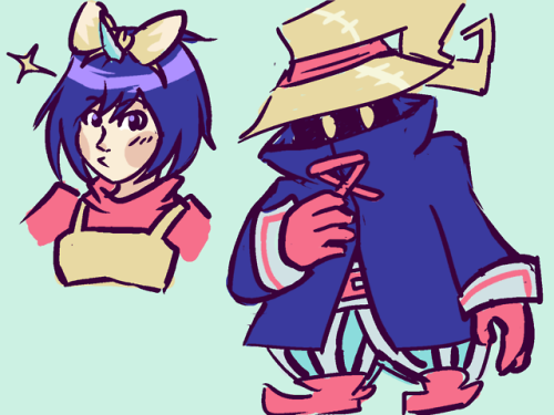 recklessjavelineer:Oops! My hand slipped and I drew characters from FF9. The fanart I reblogged rece